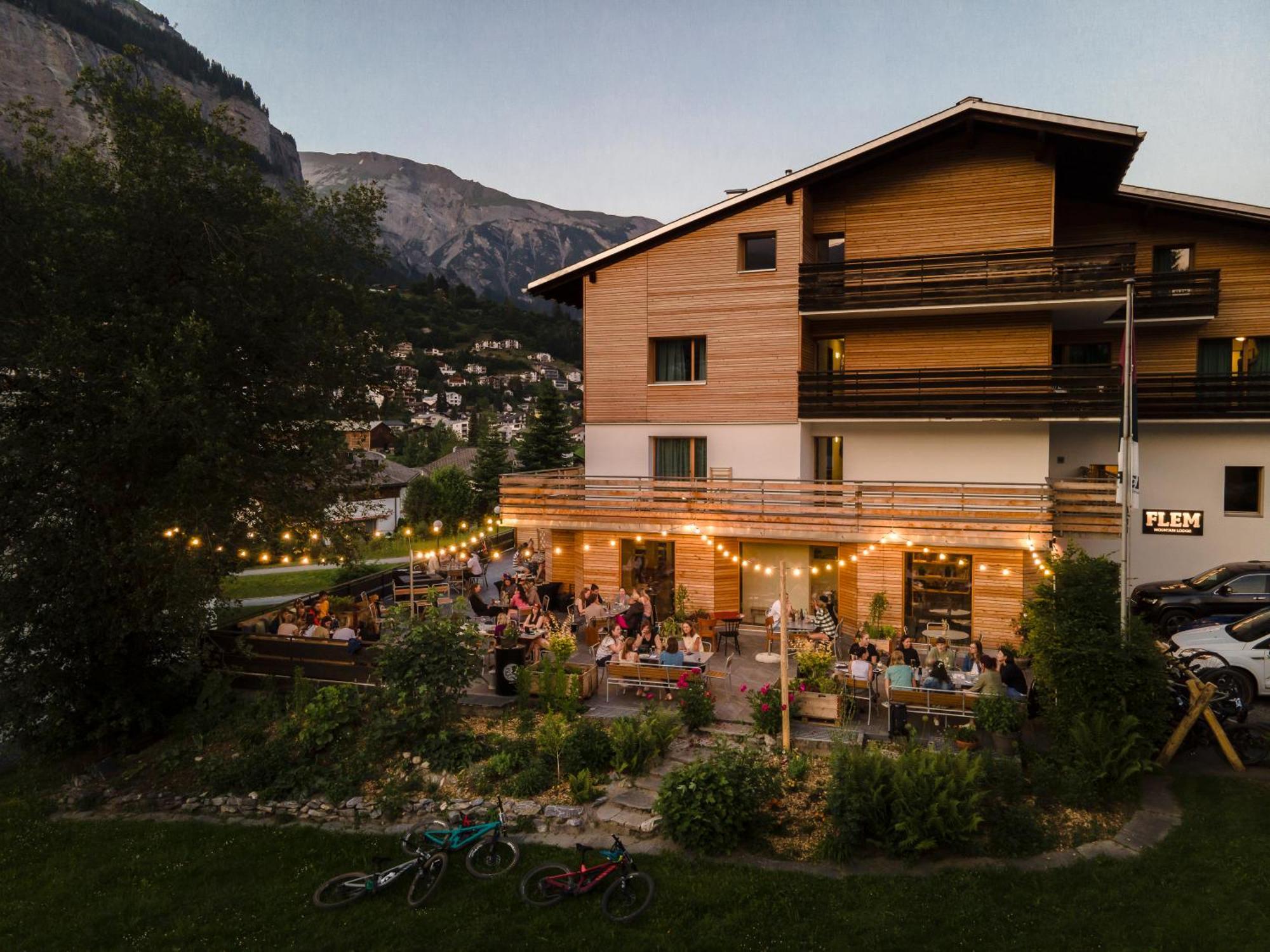 Flem Mountain Lodge Flims Kültér fotó